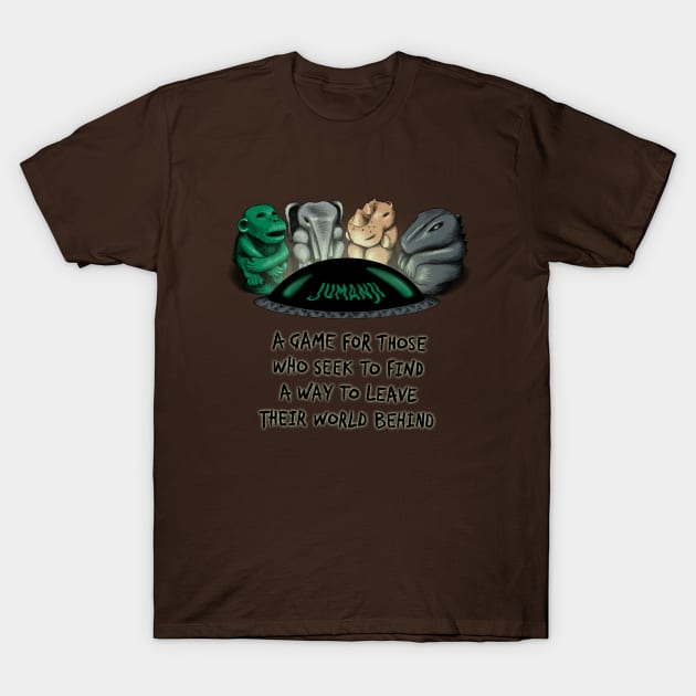 Jumanji T-Shirt by rakelittle